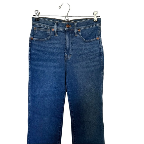 Madewell Stovepipe High Rise Denim Jeans - Picture 4 of 8